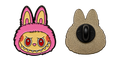 Pink Labubu Pin