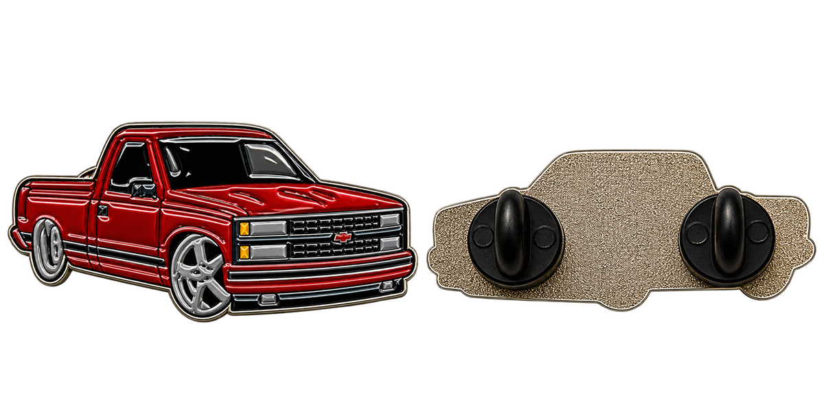 Red Chevy Pin