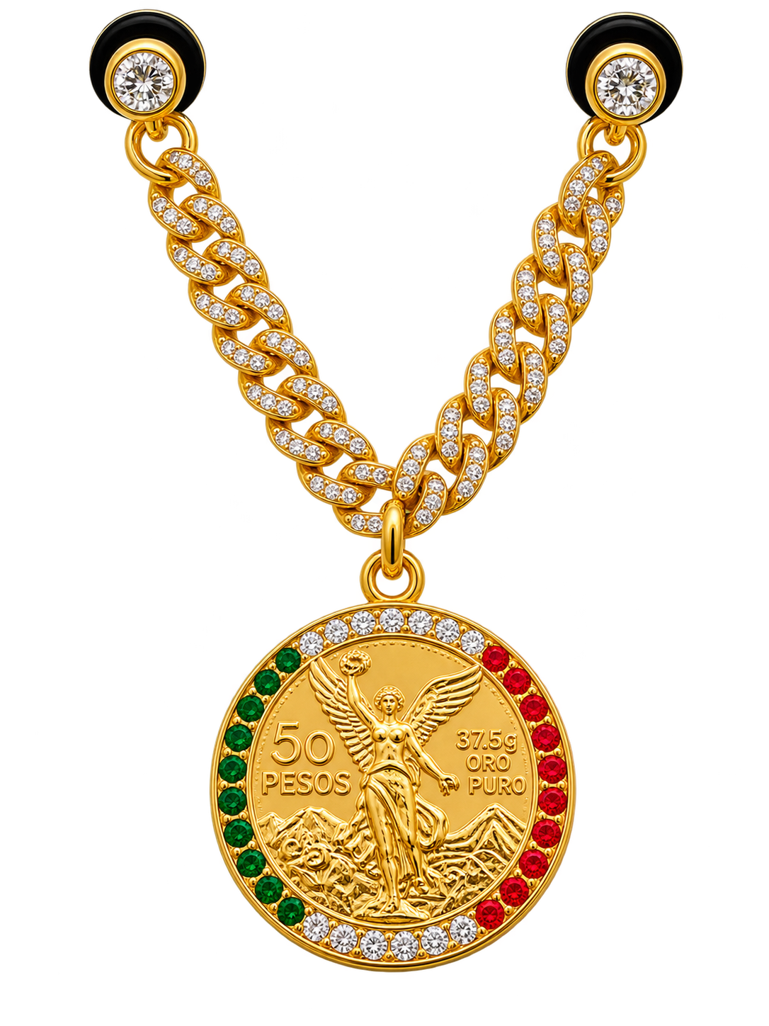 Cuban Link 50 Pesos Pin