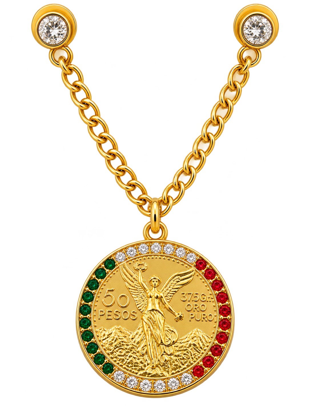 50 Pesos Angel Coin Pin